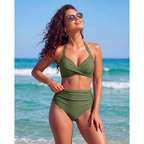 Hilary - 2-i-1 bikini med høj talje