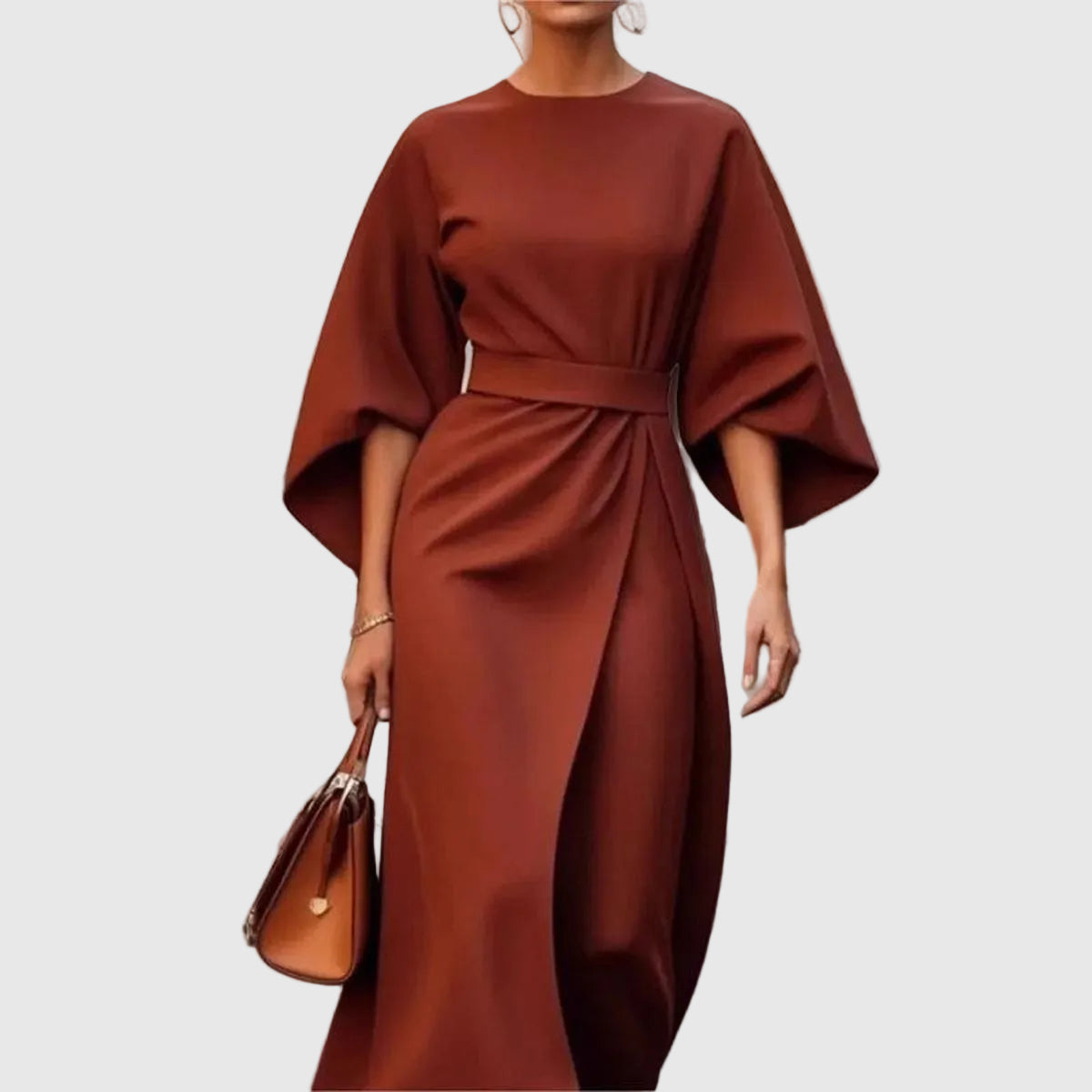 Eszter | Maxi kjole med kimono ærmer