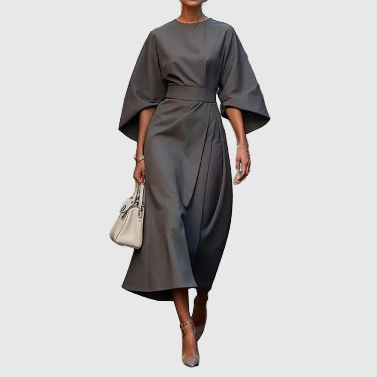 Eszter | Maxi kjole med kimono ærmer