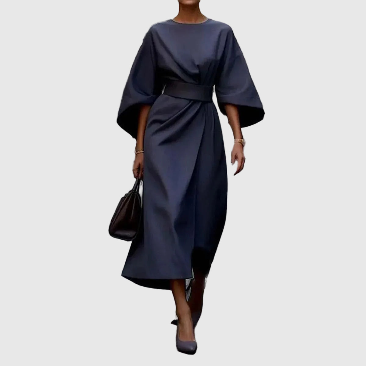 Eszter | Maxi kjole med kimono ærmer