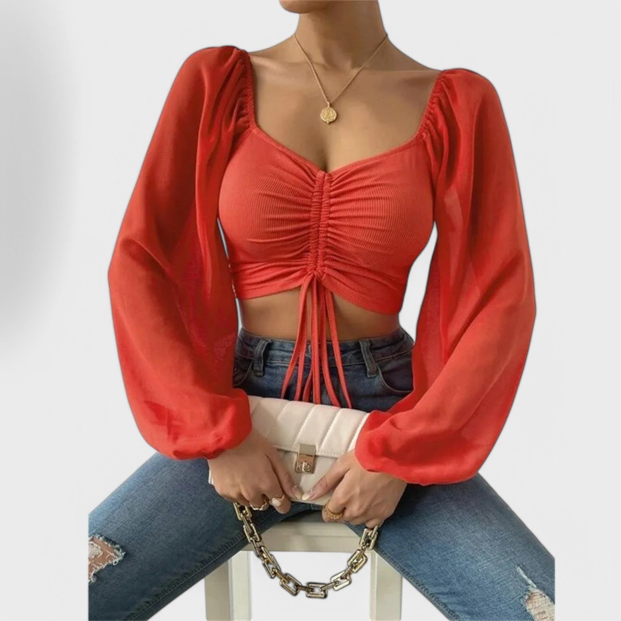 Jacqueline - Universel aftenbluse