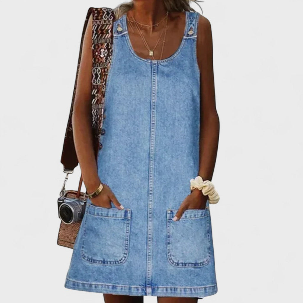 Sophie - Sommer denimkjole