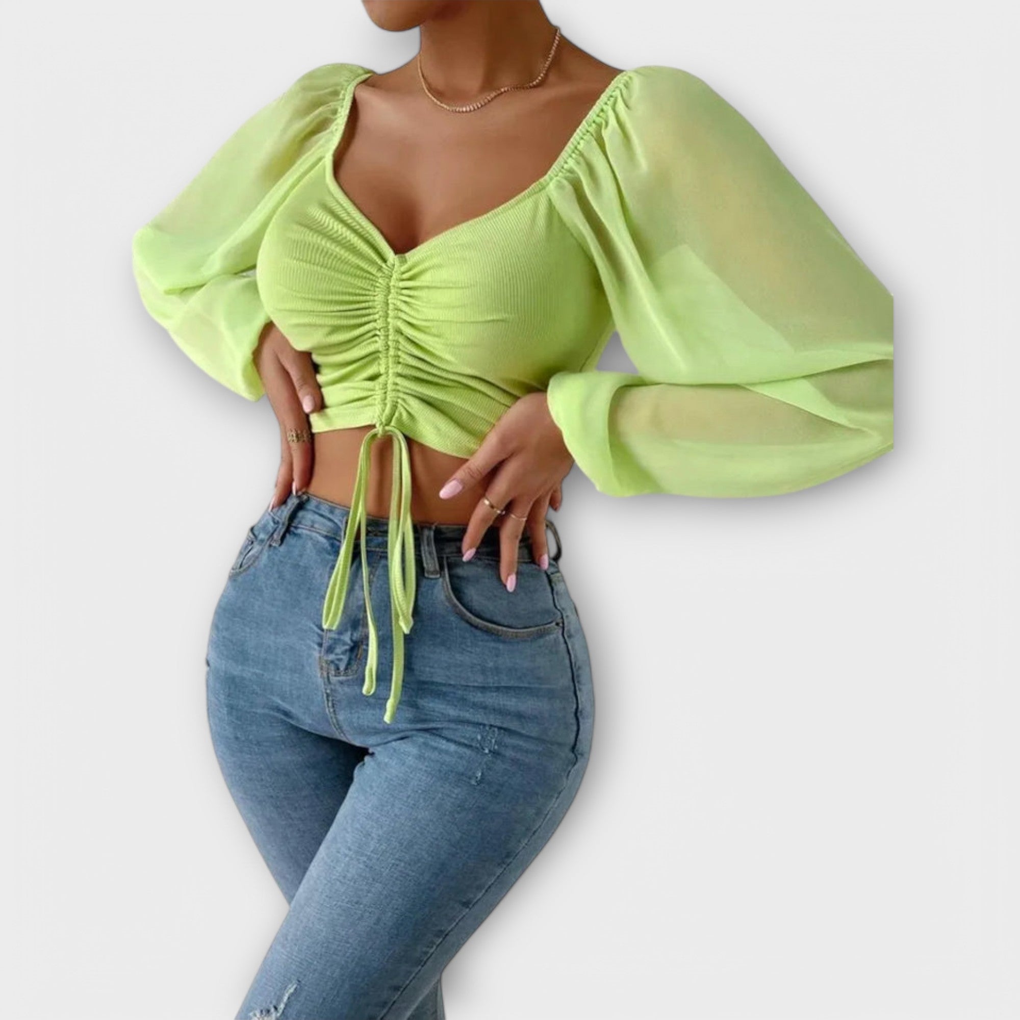 Jacqueline - Universel aftenbluse