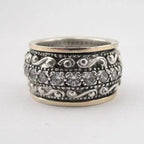 Ring with carved gemstone