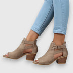 Nadine – Tyk hæl sandal