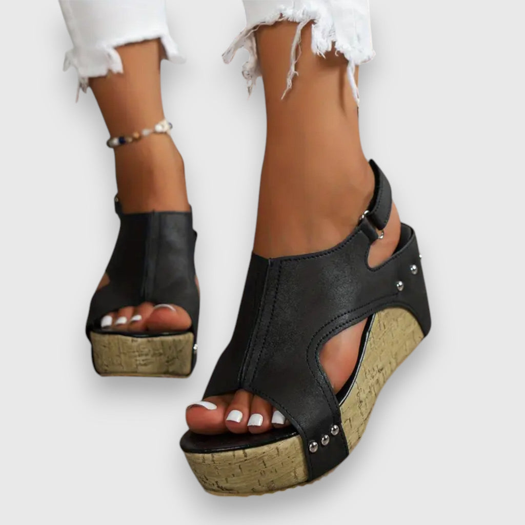 Mia – Vintage platformssandal