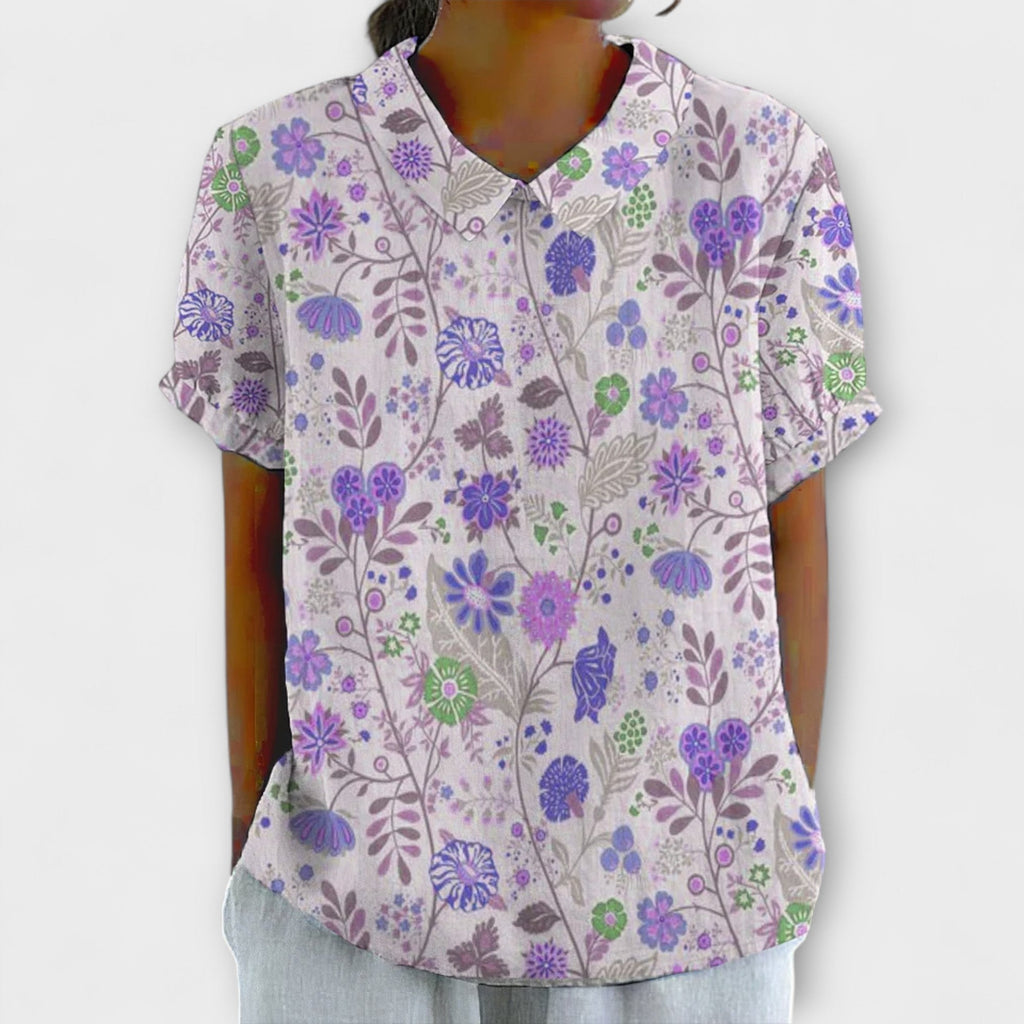 Chrissi - Farverig bluse