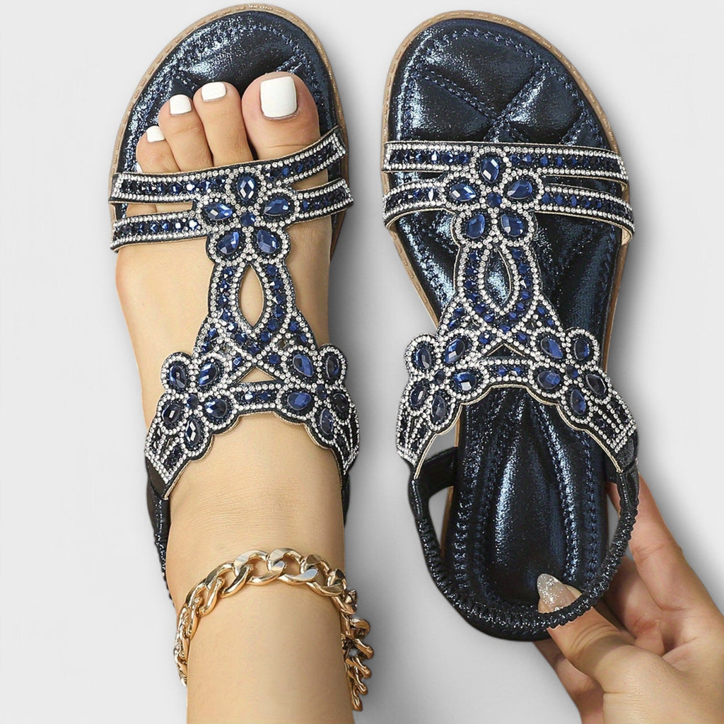 Birgit - Ortopædisk sandal med boho charme