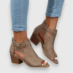 Nadine – Tyk hæl sandal