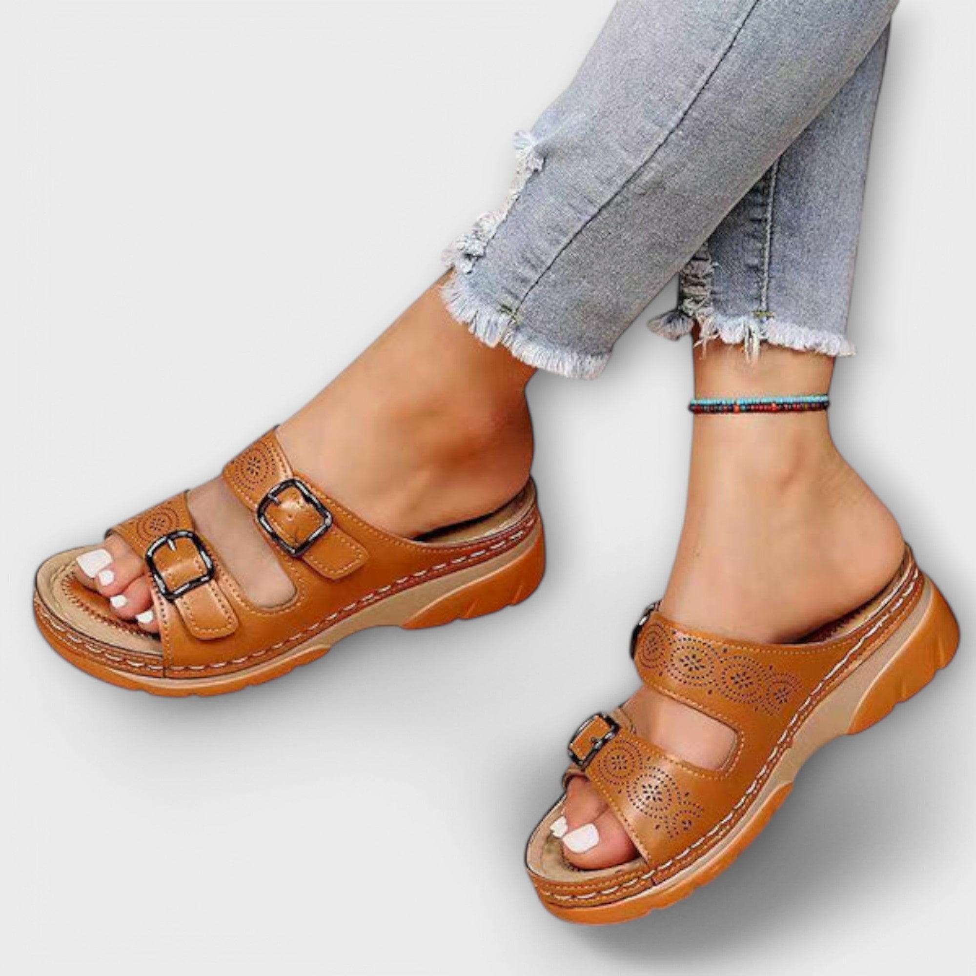 Kamilla - Stilfuld dame sommersandal