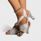 Yasmina - Elegant sandal med dekorativt spænde