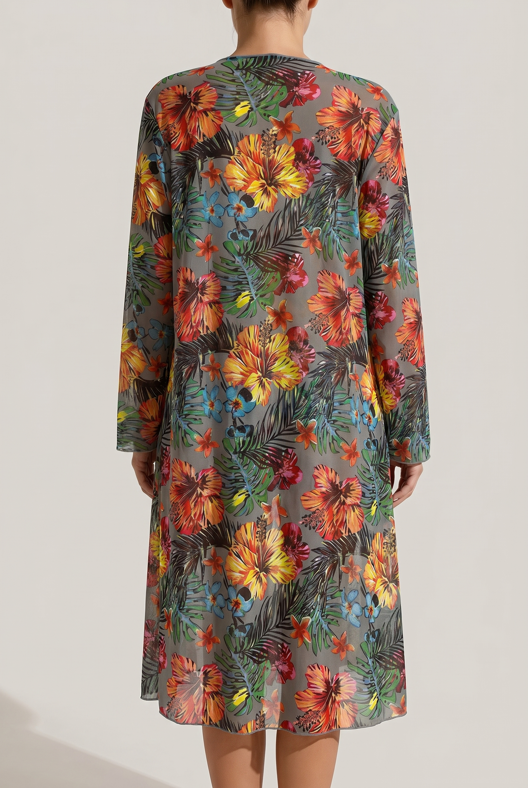 Paloma | 3-delt bikini med blomsterkimono