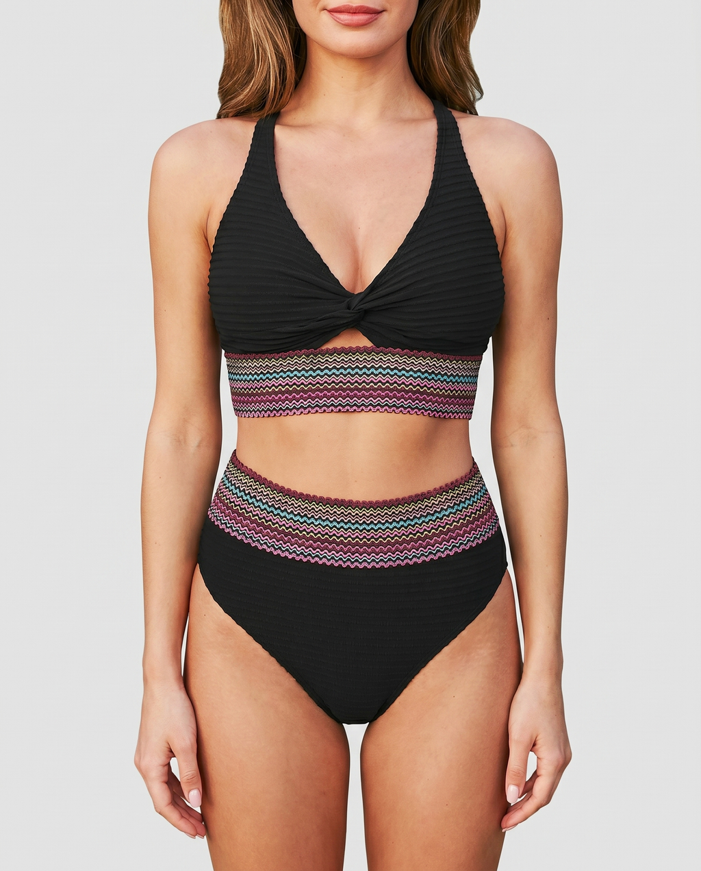 Kleoniki - Elegant bikini med mavekontrol