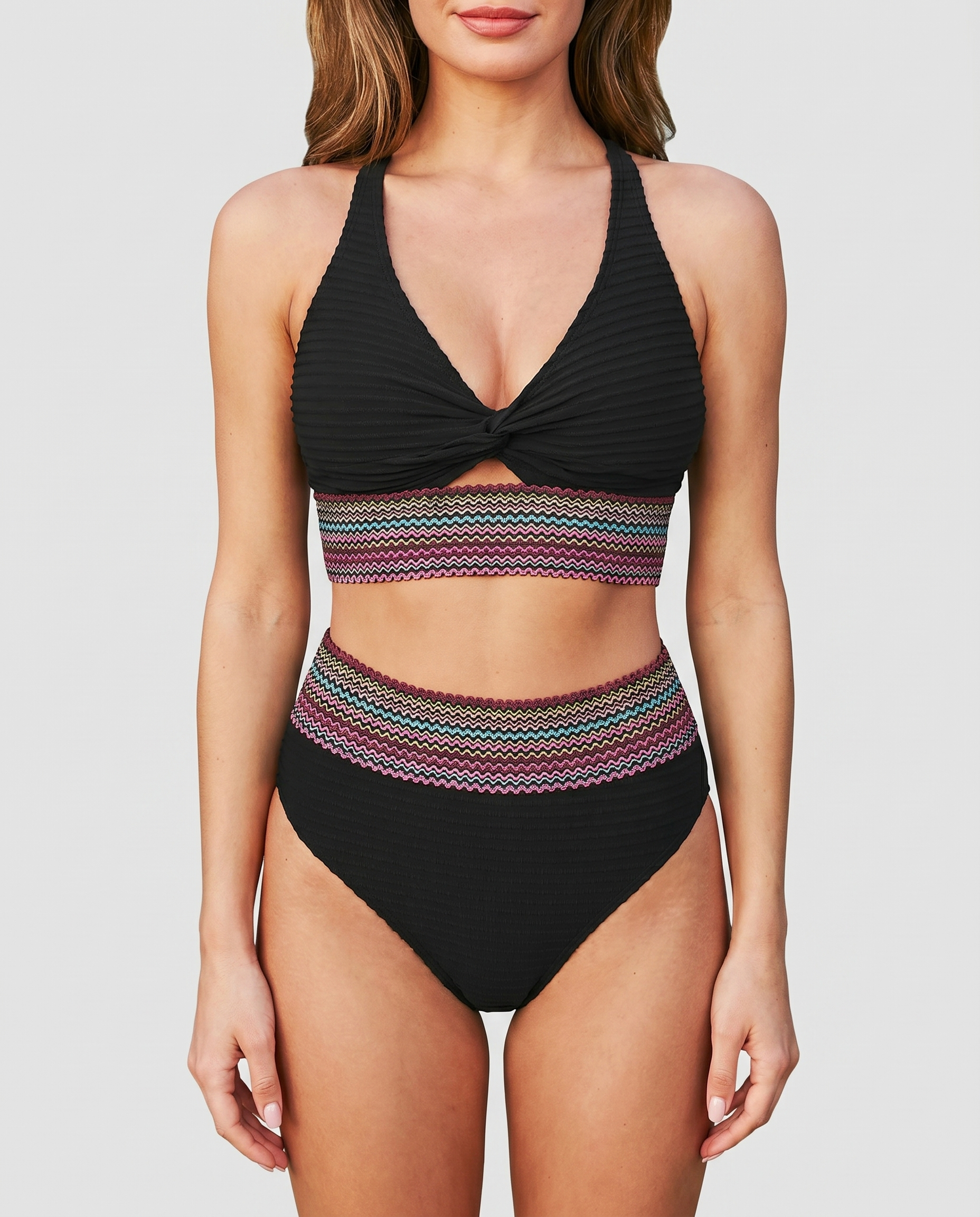 Kleoniki - Elegant bikini med mavekontrol