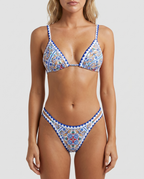 Filomela - Trekantsbikini med print