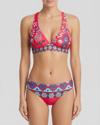 Dolores | Bikini med blomster- og geometrisk print