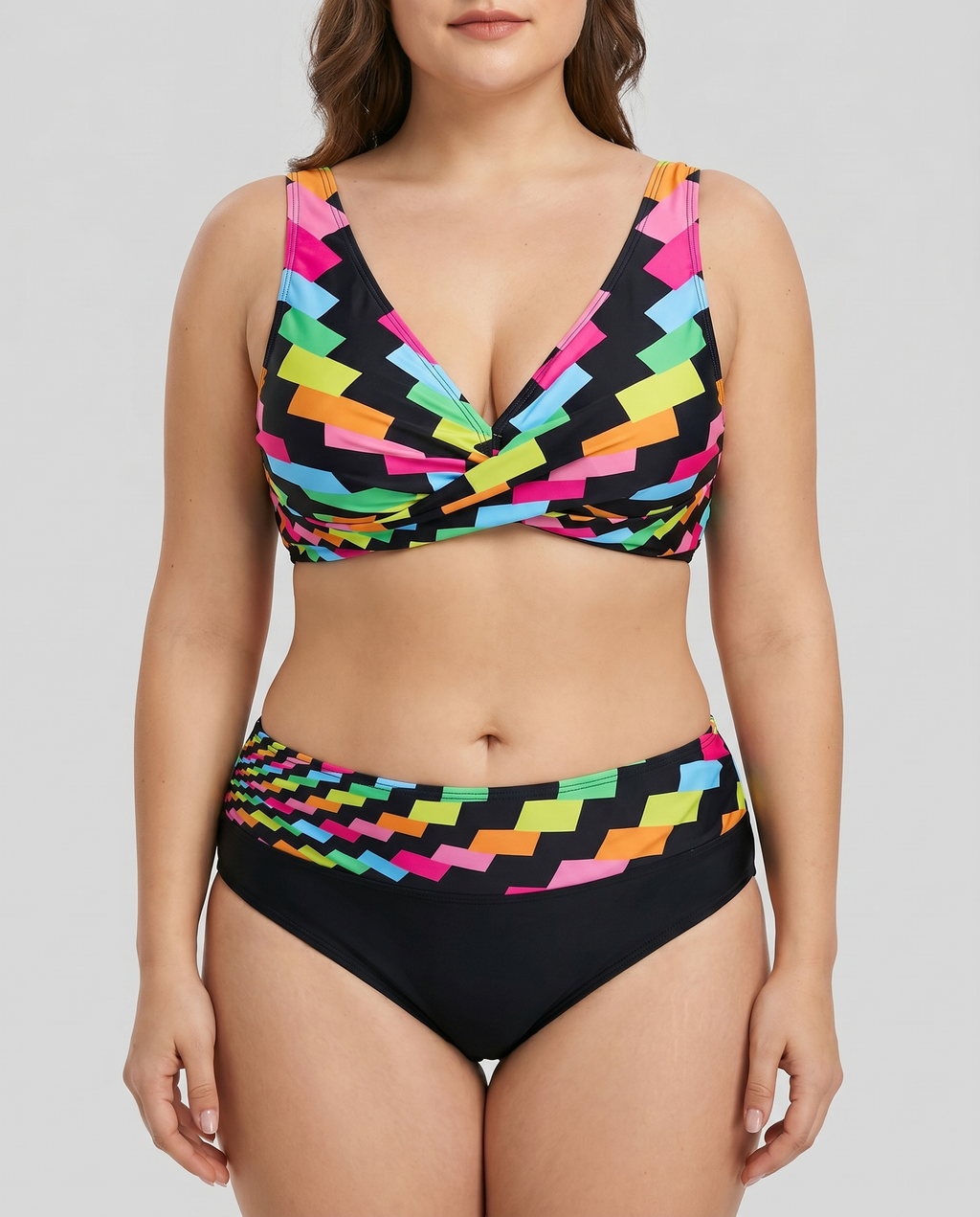 Sara | Glad og farverig bikini
