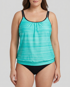 Julia | Tankini med leopardprint
