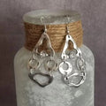 Vintage Silver Ethnic Earrings