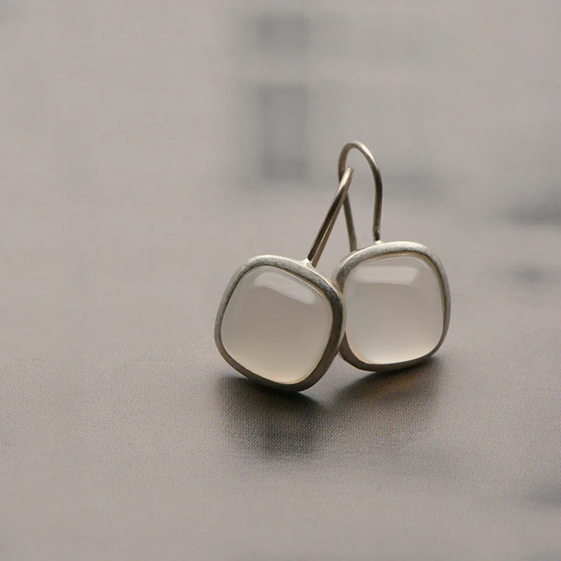 Vintage Moonstone Earrings