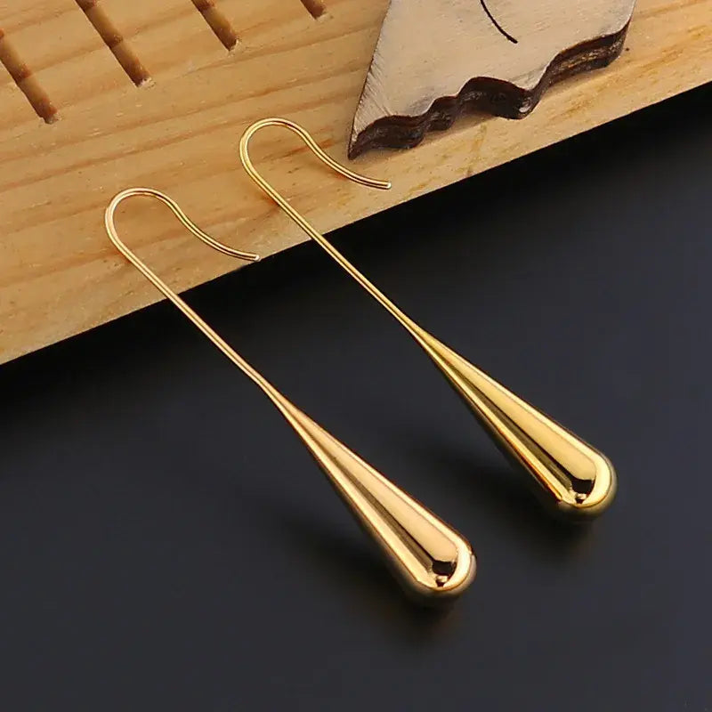 Vintage Gold Drop Earrings