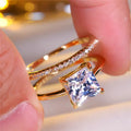 Vintage Diamond Ring Set