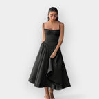 Elegant midi kjole til sommer